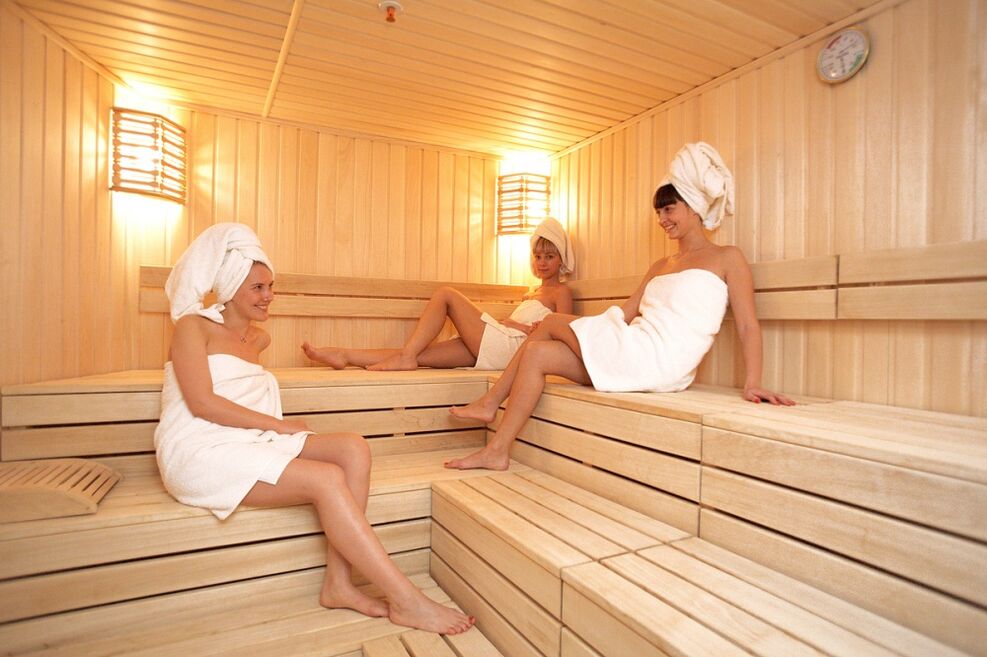 Le sauna est un lieu public où l'on peut contracter une onychomycose